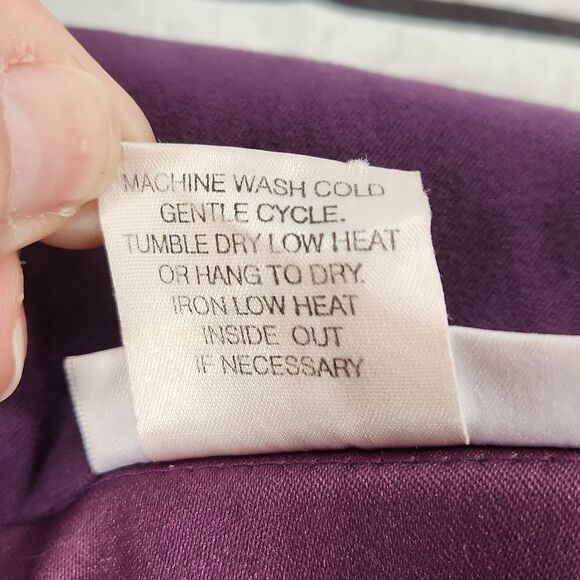 💚Vintage Paris Sport Club Purple Buttoned & Collared Fitted Top Large - Picture 11 of 13